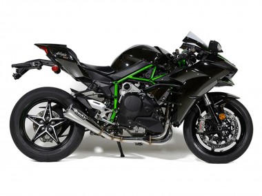 Kawasaki Ninja H2 Motorrad Verkleidung 2015-2022 - Schwarz
