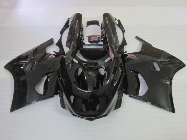 Kawasaki ZZR1100 Motorrad Verkleidung 1990-1992 - Glanzendes Schwarz