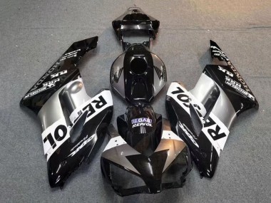 Honda CBR1000RR Motorrad Verkleidung 2004-2005 - Silber Weiss Glanzendes Schwarz Repsol