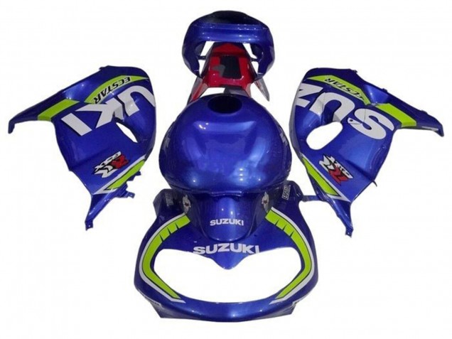 Suzuki TL1000R Motorrad Verkleidung 1998-2003 - Blau Weiss Neon Gelb