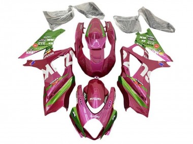 Suzuki GSXR 1000 Motorrad Verkleidung 2005-2006 - Rosa Grun