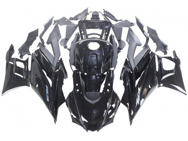 Yamaha YZF R3/R25 Motorrad Verkleidung 2019-2021 - Glanzendes Schwarz