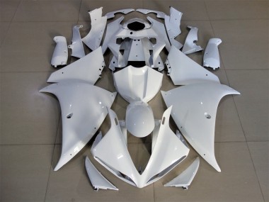 Yamaha YZF 1000 R1 Motorrad Verkleidung 2009-2011 - Weiss