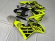 Triumph Daytona 675 Triple Motorrad Verkleidung 2006-2008 - Gelb Matt Schwarz