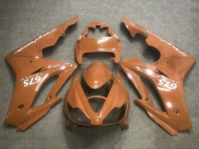 Triumph Daytona 675 Triple Motorrad Verkleidung 2006-2008 - Bronze Orange