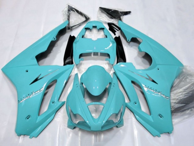 Triumph Daytona 675 Triple Motorrad Verkleidung 2006-2008 - Turkis Blau