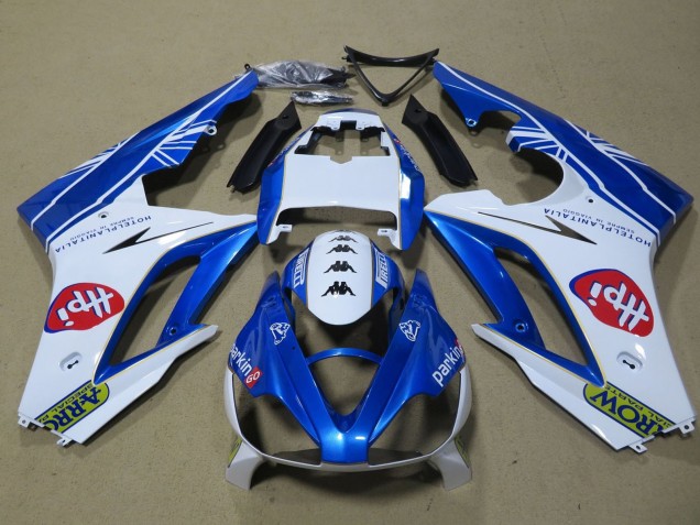 Triumph Daytona 675 Triple Motorrad Verkleidung 2006-2008 - Weiss Blau
