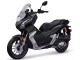 Honda ADV150 Motorrad Verkleidung 2018-2021 - Silber Matt Schwarz