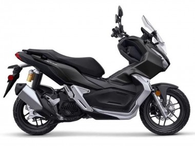 Honda ADV150 Motorrad Verkleidung 2018-2021 - Silber Matt Schwarz
