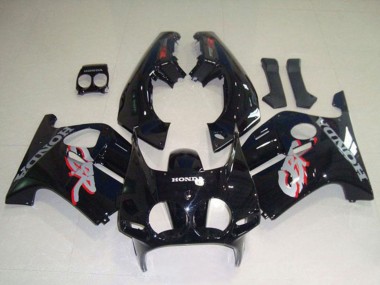 Honda CBR250RR MC19 Motorrad Verkleidung 1988-1989 - Glanzendes Schwarz