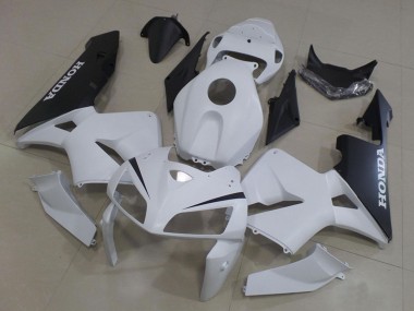 Honda CBR600RR Motorrad Verkleidungen Kit 2005-2006 - Weiss Schwarz