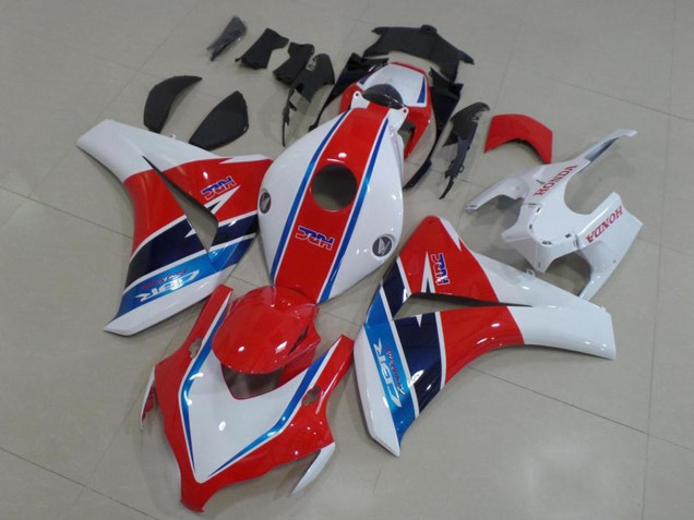 Honda CBR1000RR Motorrad Verkleidung Kit 2008-2011 - Weiss Rot Blau HRC