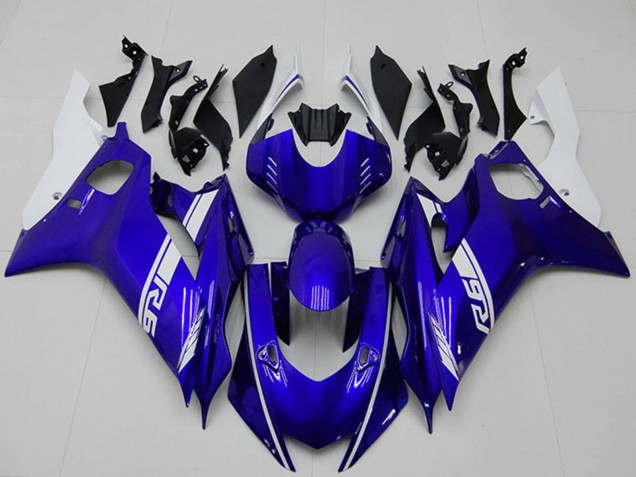 Yamaha YZF R6 Motorrad Verkleidung 2017-2023 - Weiss Blau