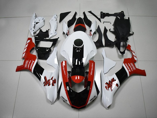 Yamaha YZF R1 Motorrad Verkleidung 2015-2019 - Weiss Rot Schwarz GYTR