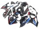 BMW S1000RR Motorrad Verkleidung 2023-2024 - Blau Rot Carbonfaser