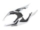 Kawasaki ZX6R Motorrad Verkleidung 2019-2022 - Weiss Grau Grun