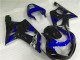 Suzuki GSXR 1000 K1 2000-2002 Verkleidungen - Blau Schwarz Suzuki GSXR 1000 K1 2000-2002 Verkleidungen - Blau Schwarz