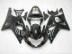 Suzuki GSXR 1000 K1 2000-2002 Verkleidungen - Glänzend Schwarz