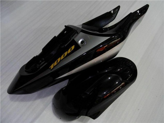 Suzuki GSXR 1000 K1 2000-2002 Verkleidungen - Silber Schwarz Suzuki GSXR 1000 K1 2000-2002 Verkleidungen - Silber Schwarz