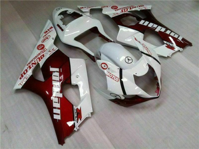 Suzuki GSXR 1000 K3 2003-2004 Verkleidung - Rot Weiß Suzuki GSXR 1000 K3 2003-2004 Verkleidung - Rot Weiß