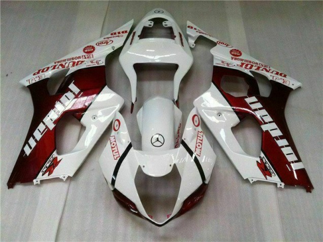 Suzuki GSXR 1000 K3 2003-2004 Verkleidung - Rot Weiß Suzuki GSXR 1000 K3 2003-2004 Verkleidung - Rot Weiß