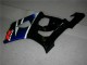 Suzuki GSXR 1000 K3 2003-2004 Verkleidung - Schwarz Blau Suzuki GSXR 1000 K3 2003-2004 Verkleidung - Schwarz Blau