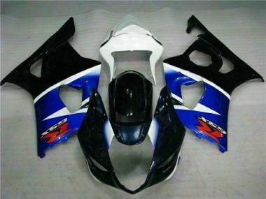 Suzuki GSXR 1000 K3 2003-2004 Verkleidung - Schwarz Blau