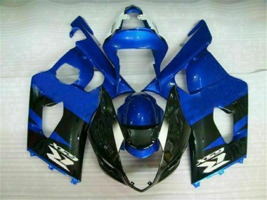 Suzuki GSXR 1000 K3 2003-2004 Verkleidungen - Blau Schwarz