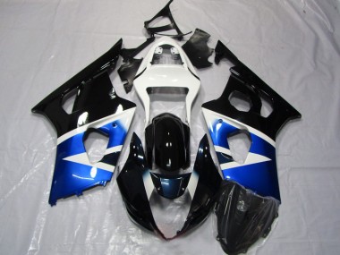 Suzuki GSXR 1000 K3 2003-2004 Verkleidungen - Blau Schwarz Weiß