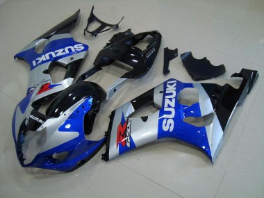 Suzuki GSXR 1000 K3 2003-2004 Verkleidungen - Blau Silber