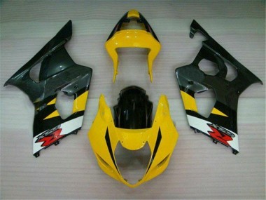 Suzuki GSXR 1000 K3 2003-2004 Verkleidungen - Gelb Schwarz