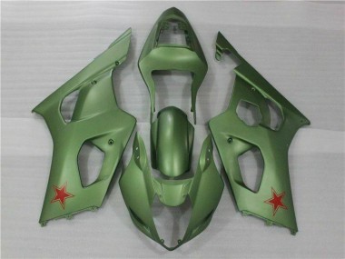 Suzuki GSXR 1000 K3 2003-2004 Verkleidungen - Grün