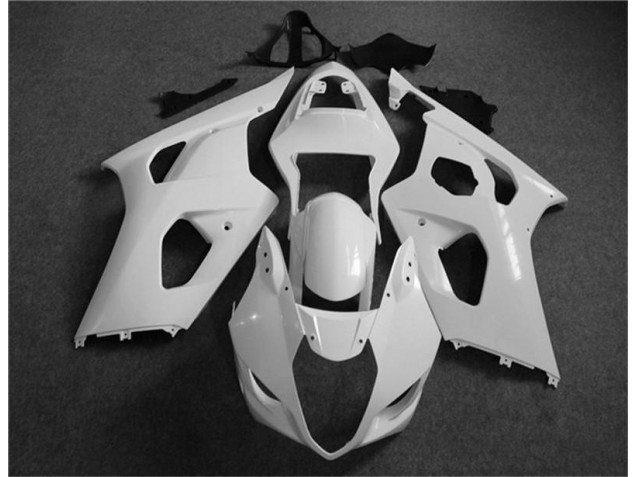 Suzuki GSXR 1000 K3 2003-2004 Verkleidungen Komplett Sets - Weiß Suzuki GSXR 1000 K3 2003-2004 Verkleidungen Komplett Sets - Weiß
