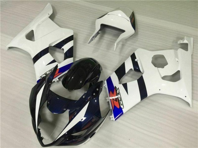 Suzuki GSXR 1000 K3 2003-2004 Verkleidungen Komplett Sets - Weiß Schwarz Suzuki GSXR 1000 K3 2003-2004 Verkleidungen Komplett Sets - Weiß Schwarz