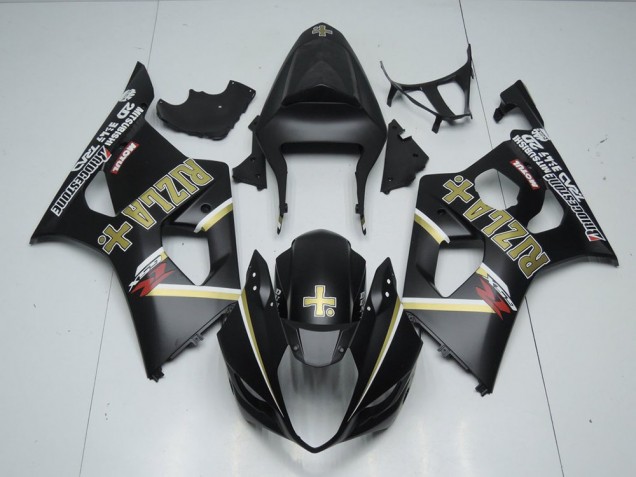 Suzuki GSXR 1000 K3 2003-2004 Verkleidungen - Matt Schwarzer Rizla Suzuki GSXR 1000 K3 2003-2004 Verkleidungen - Matt Schwarzer Rizla