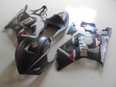 Suzuki GSXR 1000 K3 2003-2004 Verkleidungen - Matt Schwarzer Rizla Renn