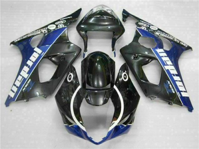 Suzuki GSXR 1000 K3 2003-2004 Verkleidungen & Plastik - Schwarz Blau Suzuki GSXR 1000 K3 2003-2004 Verkleidungen & Plastik - Schwarz Blau