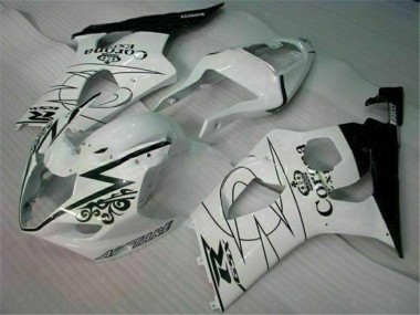 Suzuki GSXR 1000 K3 2003-2004 Verkleidungen & Plastik - Weiß