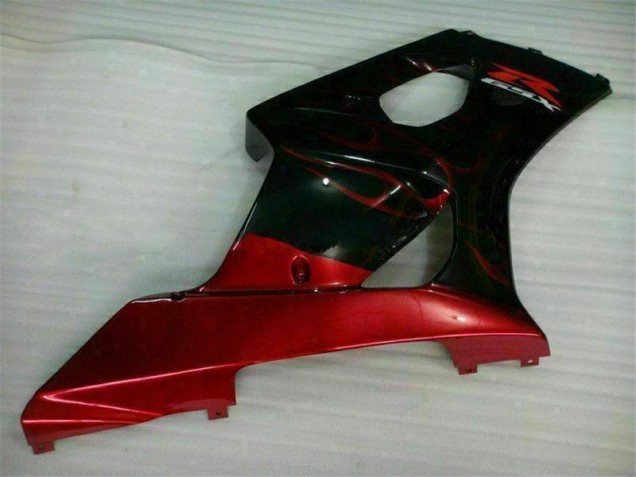 Suzuki GSXR 1000 K3 2003-2004 Verkleidungen - Rot Flamme Suzuki GSXR 1000 K3 2003-2004 Verkleidungen - Rot Flamme