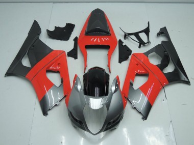 Suzuki GSXR 1000 K3 2003-2004 Verkleidungen - Rot und Grau