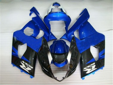Suzuki GSXR 1000 K3 2003-2004 Verkleidungen - Schwarz Blau