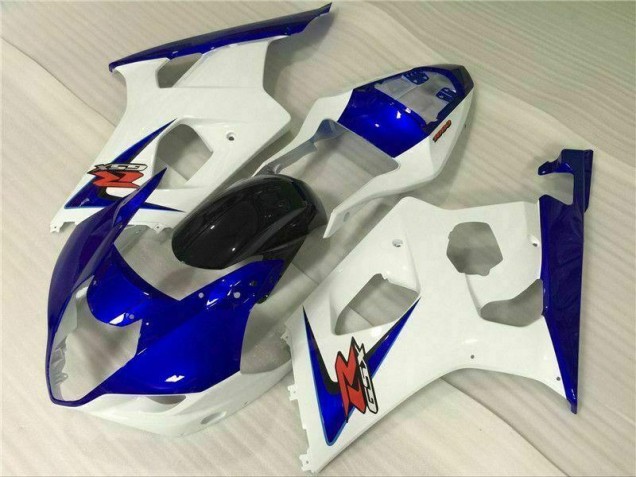 Suzuki GSXR 1000 K3 2003-2004 Verkleidungen - Weiß Blau