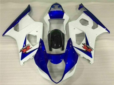 Suzuki GSXR 1000 K3 2003-2004 Verkleidungen - Weiß Blau
