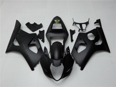 Suzuki GSXR 1000 K3 2003-2004 Vollverkleidung - Matt Schwarz