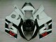 Suzuki GSXR 1000 K3 2003-2004 Vollverkleidung - Weiß Schwarz