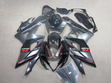 Suzuki GSXR 1000 K5 2005-2006 Verkleidung - Schwarz Rot
