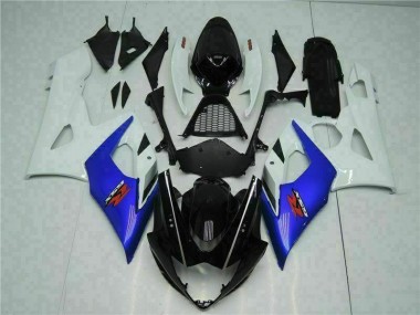 Suzuki GSXR 1000 K5 2005-2006 Verkleidungen - Blau Weiß