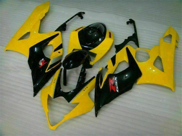Suzuki GSXR 1000 K5 2005-2006 Verkleidungen - Gelb Schwarz