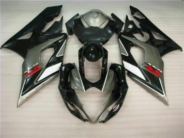 Suzuki GSXR 1000 K5 2005-2006 Verkleidungen - Grau Schwarz