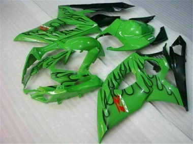 Suzuki GSXR 1000 K5 2005-2006 Verkleidungen - Grün